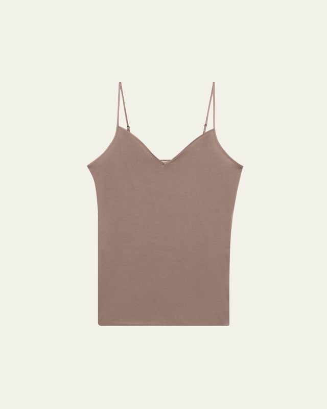Seamless Cotton V-Neck Camisol